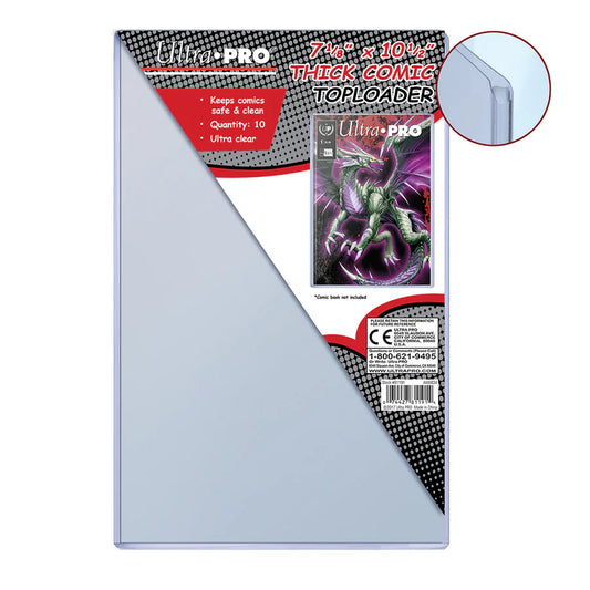 Ultra PRO - 7-1/8" x 10-1/2" Thick Comic TOPLOADER® Sleeves