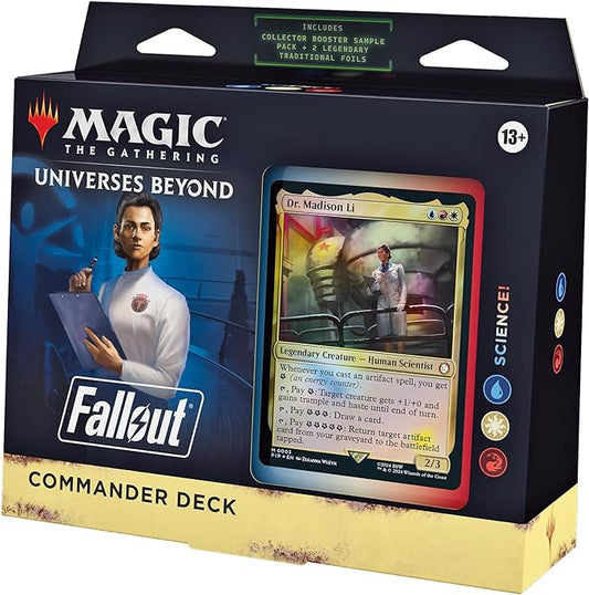 Magic the Gathering Fallout Science Commander Deck. New