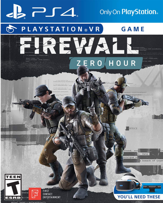 PS4 - NEW - FIREWALL Zero Hour ( VR Game )