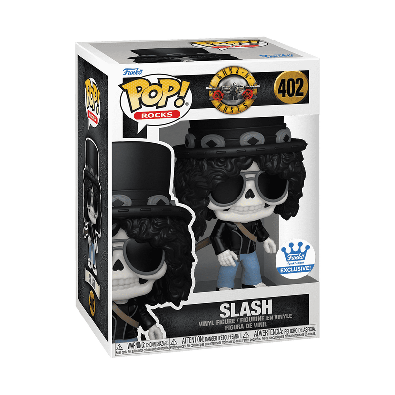 Funko Pop Rocks Guns N Roses Pop! Slash (Skeleton). New. 402.