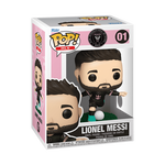 Funko Pop MLS Lionel Messi Inter Miami CF Away Jersey. New. #01.