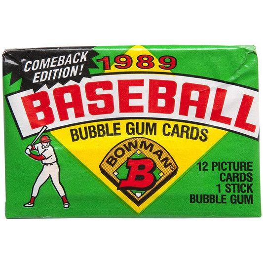 BOWMAN BASEBALL 1989