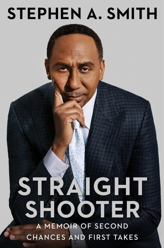 Stephen A. Smith Straight Shooter Autographed Memoir. COA.