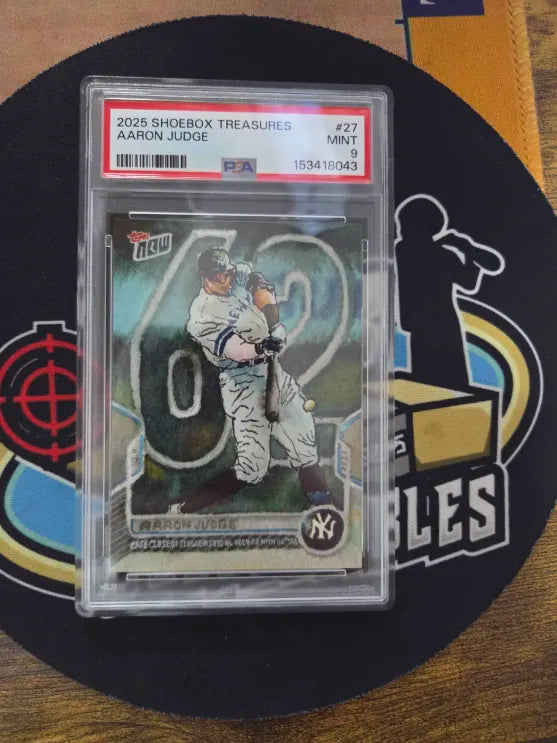 2025 TOPPS Aaron Judge PSA 9