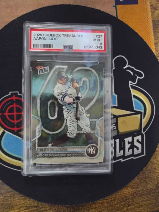2025 TOPPS Aaron Judge PSA 9