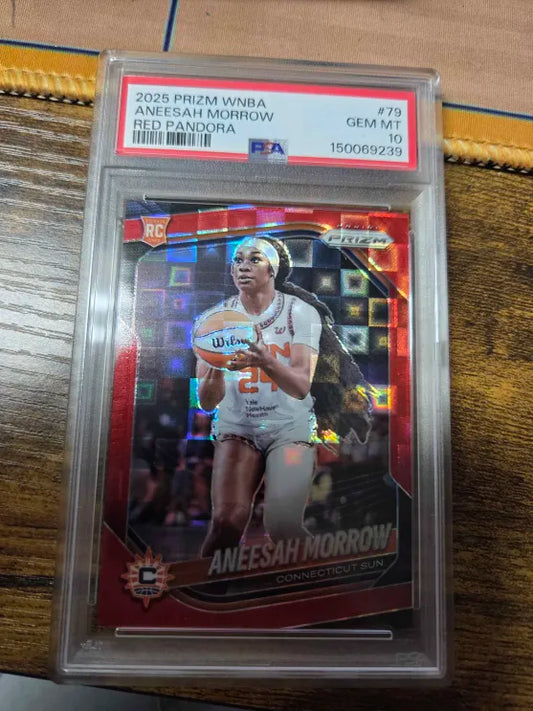 2025 Panini 198/199 Aneesah Morrow PSA Gem Mint 10