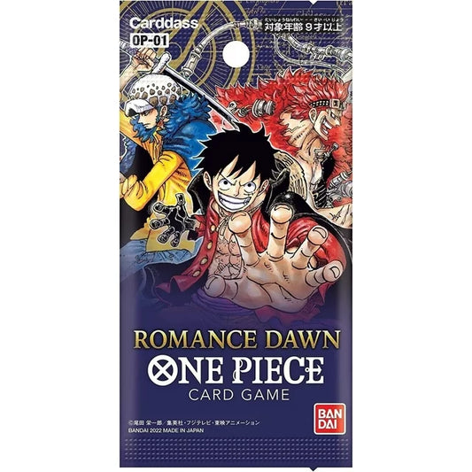 BANDAI ONE PIECE TCG: ROMANCE DAWN BOOSTER PACK JAPANESE. New.
