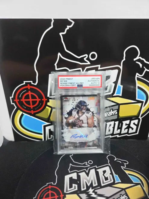 2024 TOPPS Bo Nix PSA AUTO 10