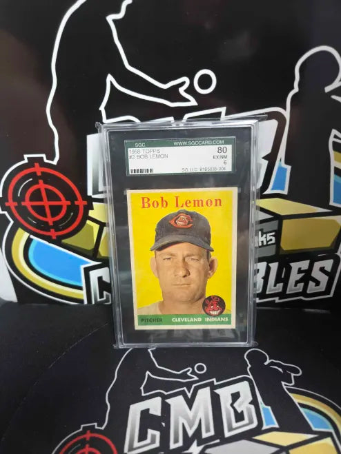 1958 TOPPS Bob Lemon SGC 6. See Description