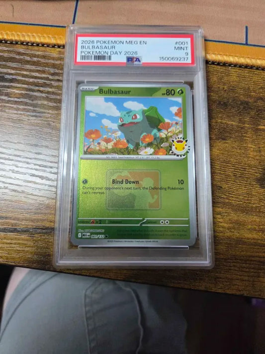 2026 Pokemon Day Bulbasaur PSA 9
