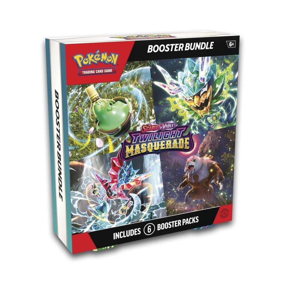 Pokémon Twilight Masquerade Booster Bundles. New. 6 packs!