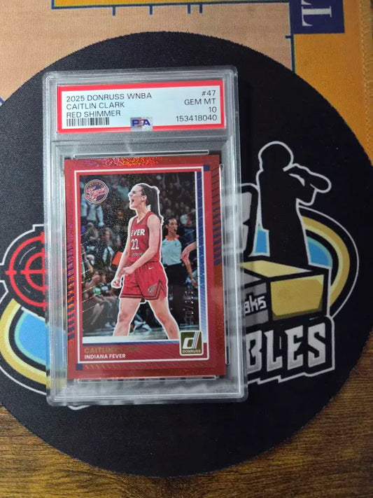 2025 Donruss Caitlin Clark PSA Gem Mint 10