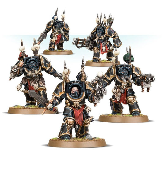 CHAOS SPACE MARINES Chaos Terminator Squad