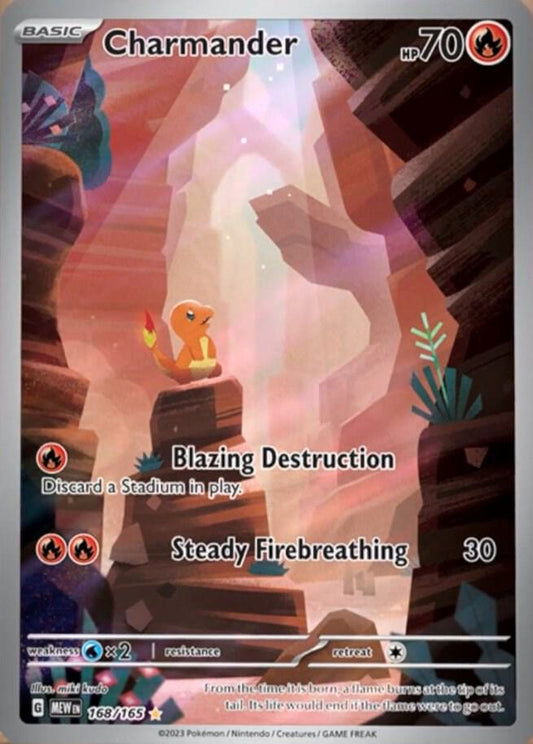 Charmander Scarlet and Violet 151 168/165