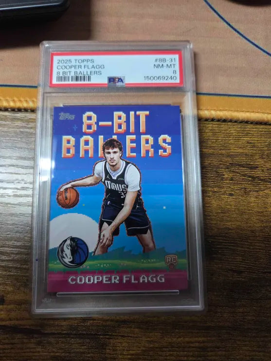 2025 TOPPS 8 Bit Cooper Flagg PSA 8