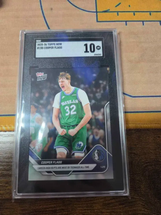 2025-2026 TOPPS Cooper Flagg SGC 10