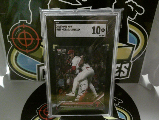 2023 Topps Now #685 Michael Lorenzen - SGC 10 GM