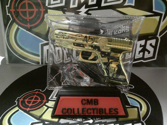 AFL Challenge Coin - GOLD DONALD TRUMP PISTOL