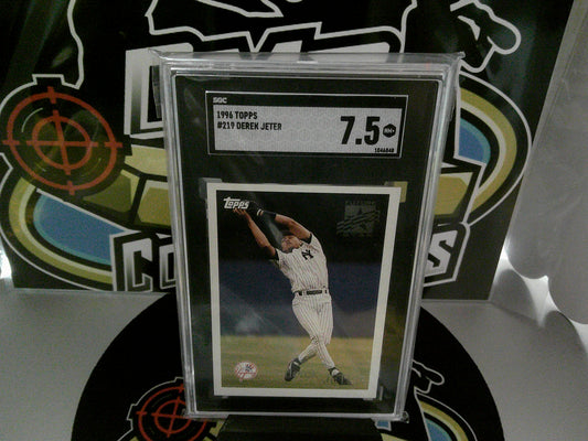 1996 Topps Derek Jeter # 219 - EGC 9 Mint Elite