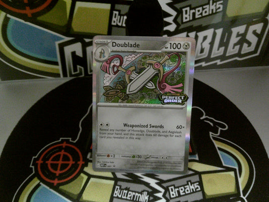 Pokemon - Doublade 067 Promo - Perfect Order - NEW.