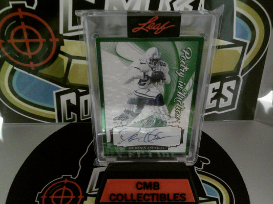 2022 Leaf #PM-DS1 Deison Sanders - Autograph