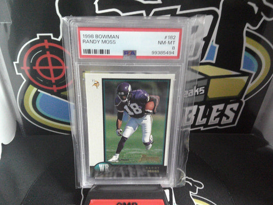 1998 Bowman - Randy Ross - Rookie - PSA 8.