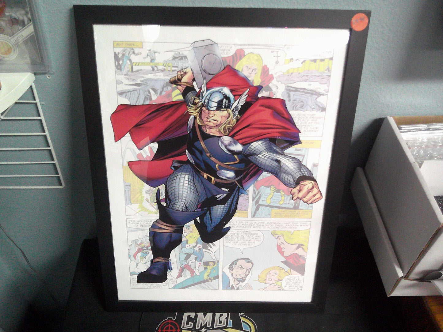 Framed Canvas - Marvel - Thor - 12x16