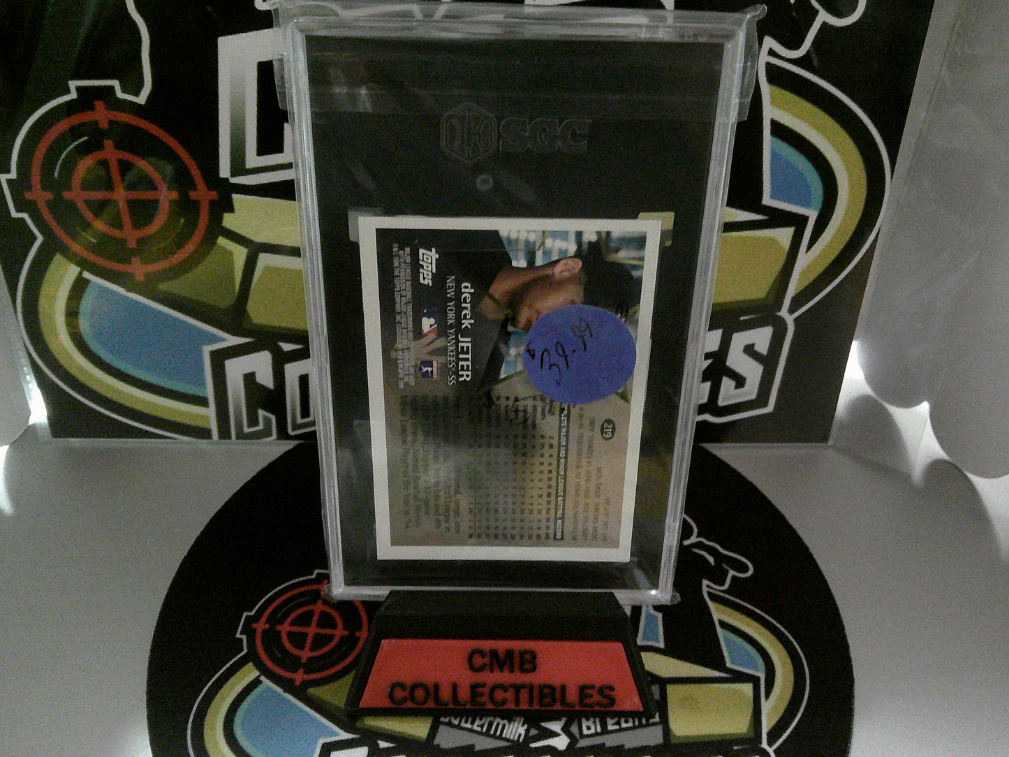 1996 Topps Derek Jeter # 219 - EGC 9 Mint Elite