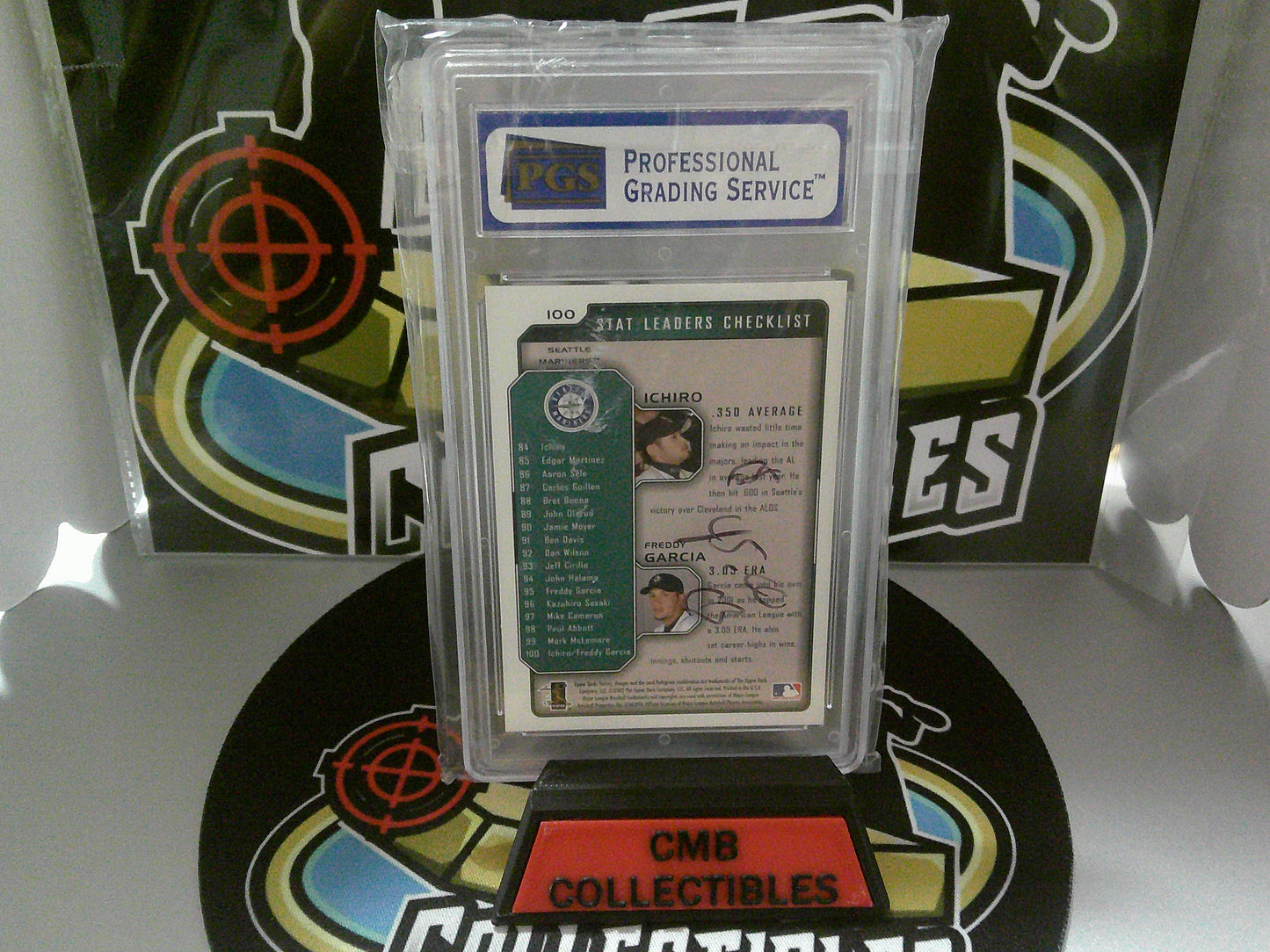 2002 UD Victory Mariners STAT LEADERS # 100 - Grade Mint 9