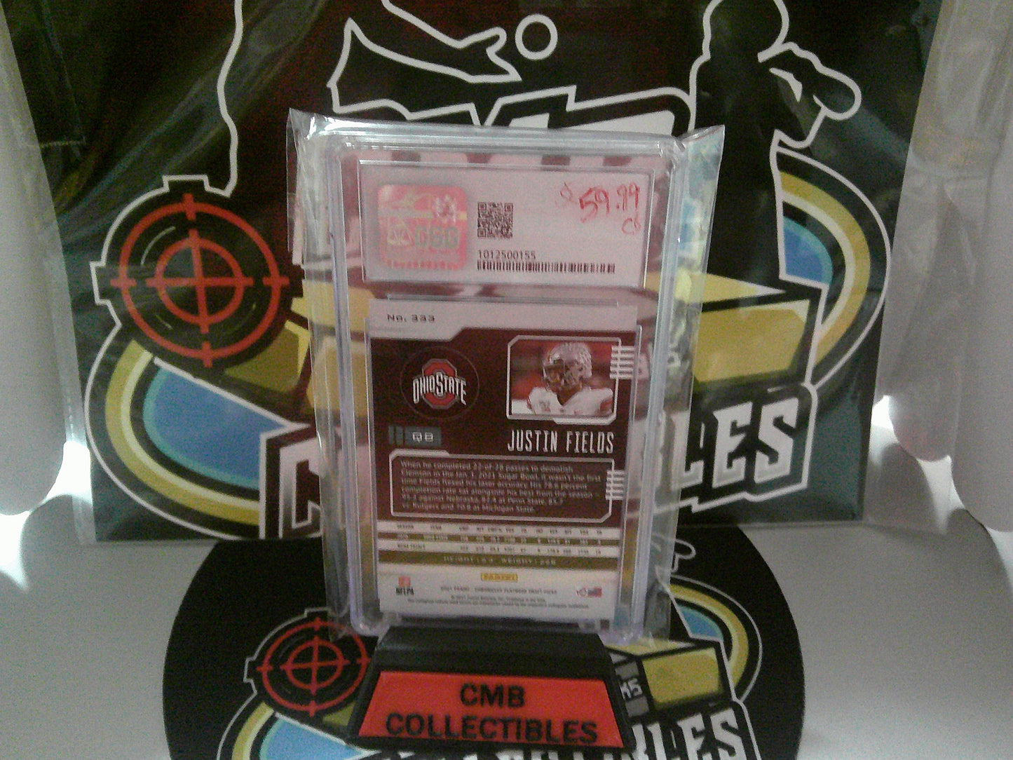 2021 Panini Chronicles Draft Picks #333 Justin Fields - CSG 9 Mint