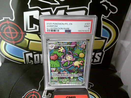 2025 Pokemon PFL EN Ambipom. PSA 9