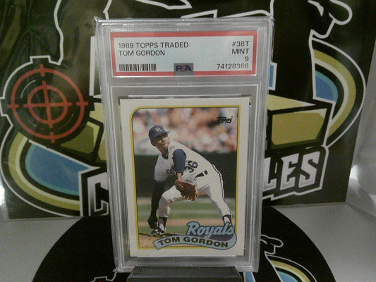 1989 Topps Traded #38T Tom Gordon - PSA MINT 9