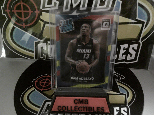2018 Donruss Optic - Rated Rookie -#187 Bam Adebayo