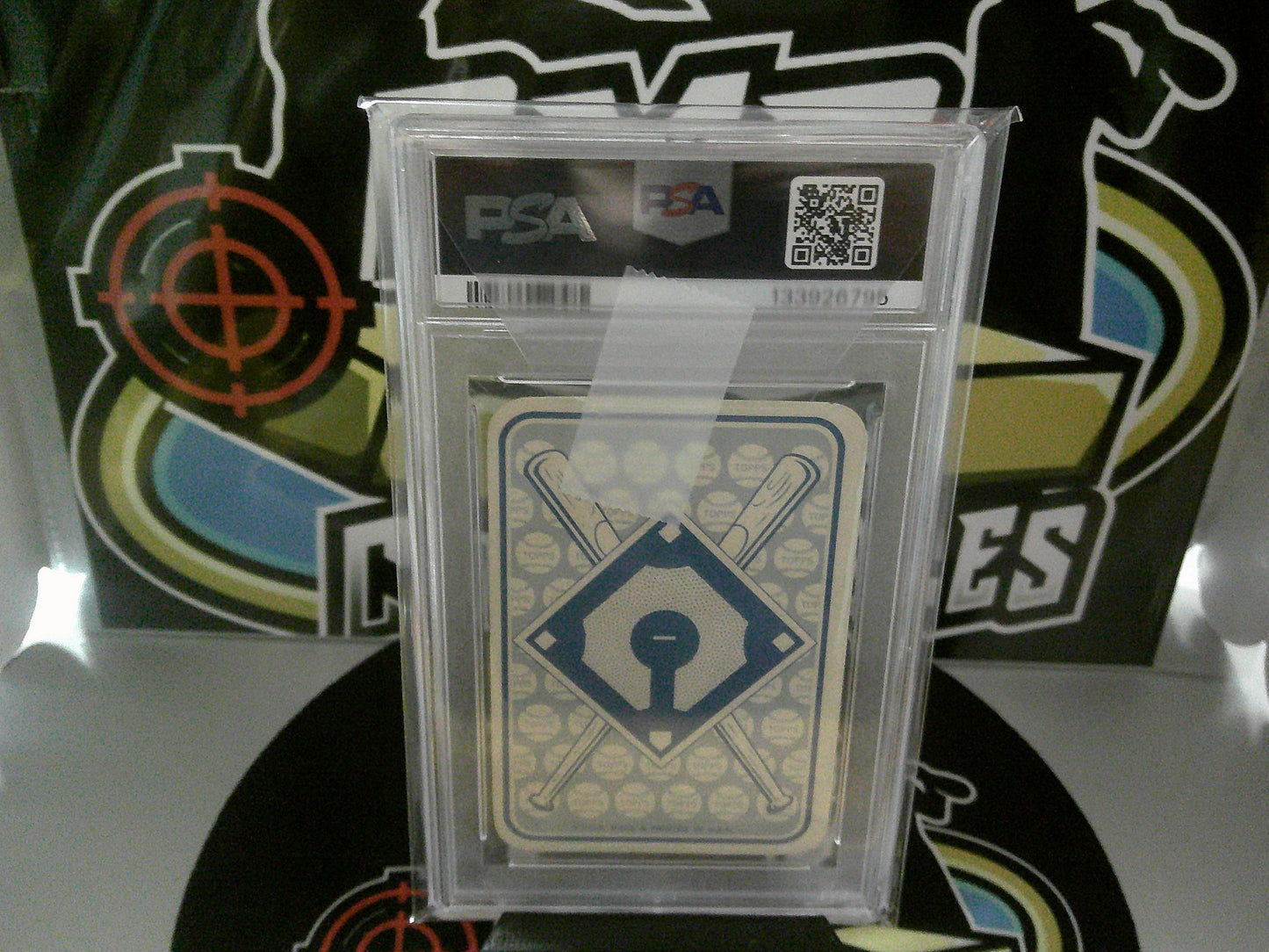 1968 Topps Game #7 Frank Robinson - PSA 3 VG