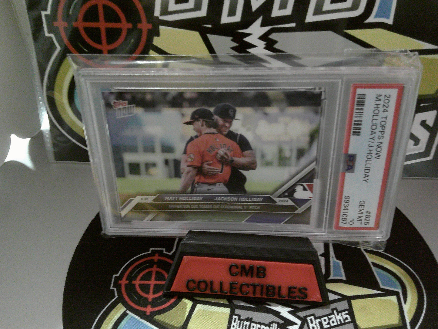 2024 Topps Now M.Holliday/ J. Holliday #625 - GEM MT 10