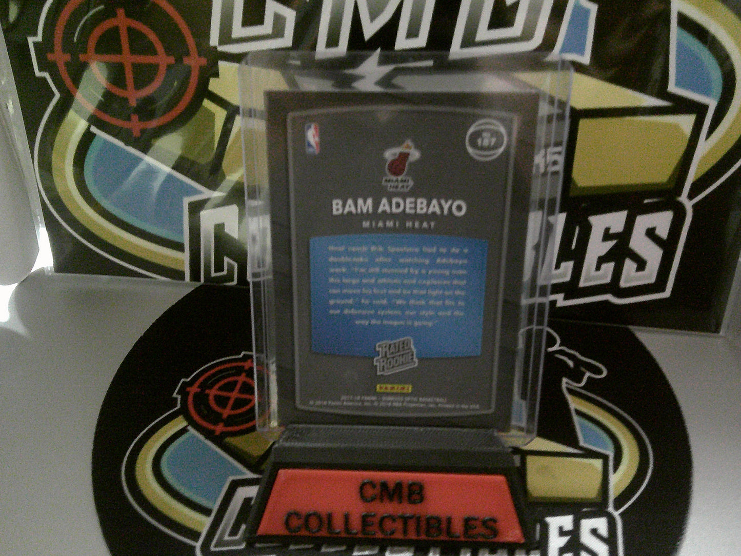 2018 Donruss Optic - Rated Rookie -#187 Bam Adebayo