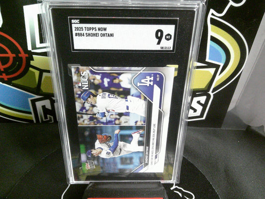 2025 Topps Now #884 Shohei Ohtani. SGC 9.