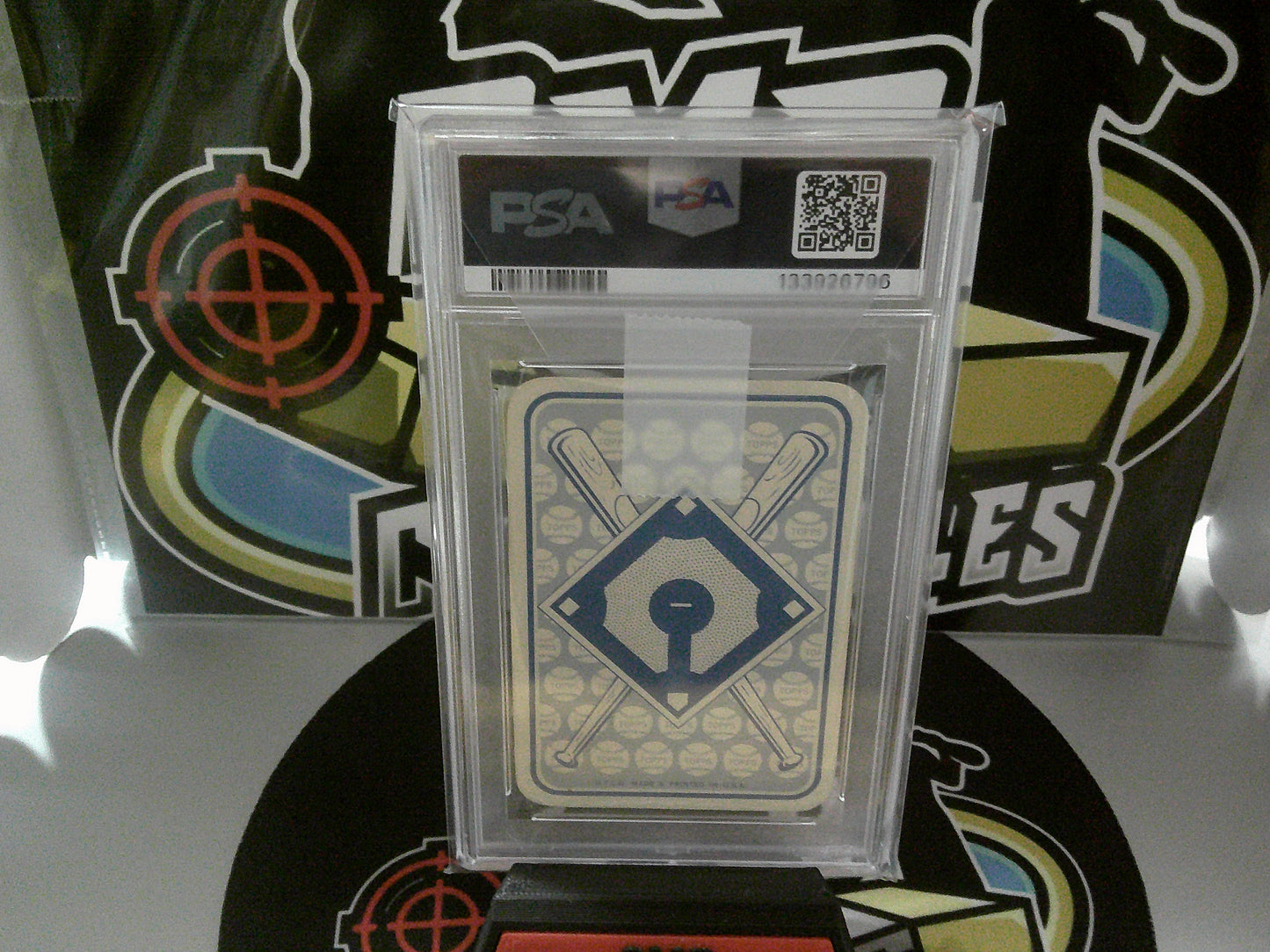 1968 Topps Game #4 Henry Aaron - PSA 3 VG