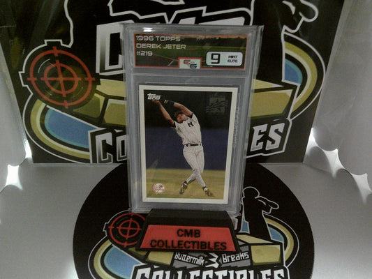 1996 Topps #219 Derek Jeter - SGC 7.5