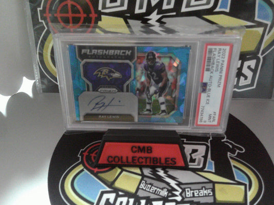 2022 Panini Prizm #FARL Ray Lewis - PSA 9 MINT