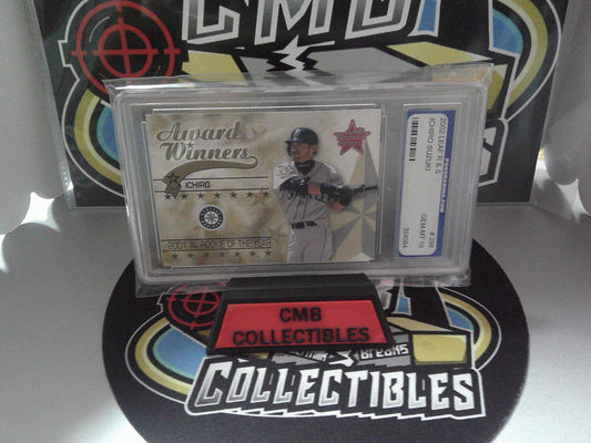 2002 LEAF R & S #298 Ichiro Suzuki - Grade GEM-MT 10