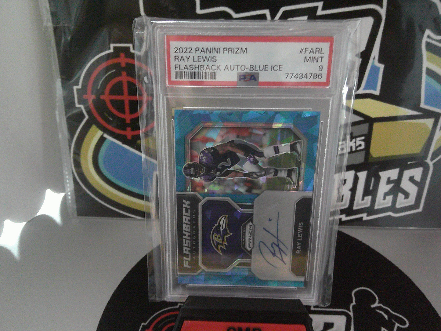 2022 Panini Prizm #FARL Ray Lewis - PSA 9 MINT