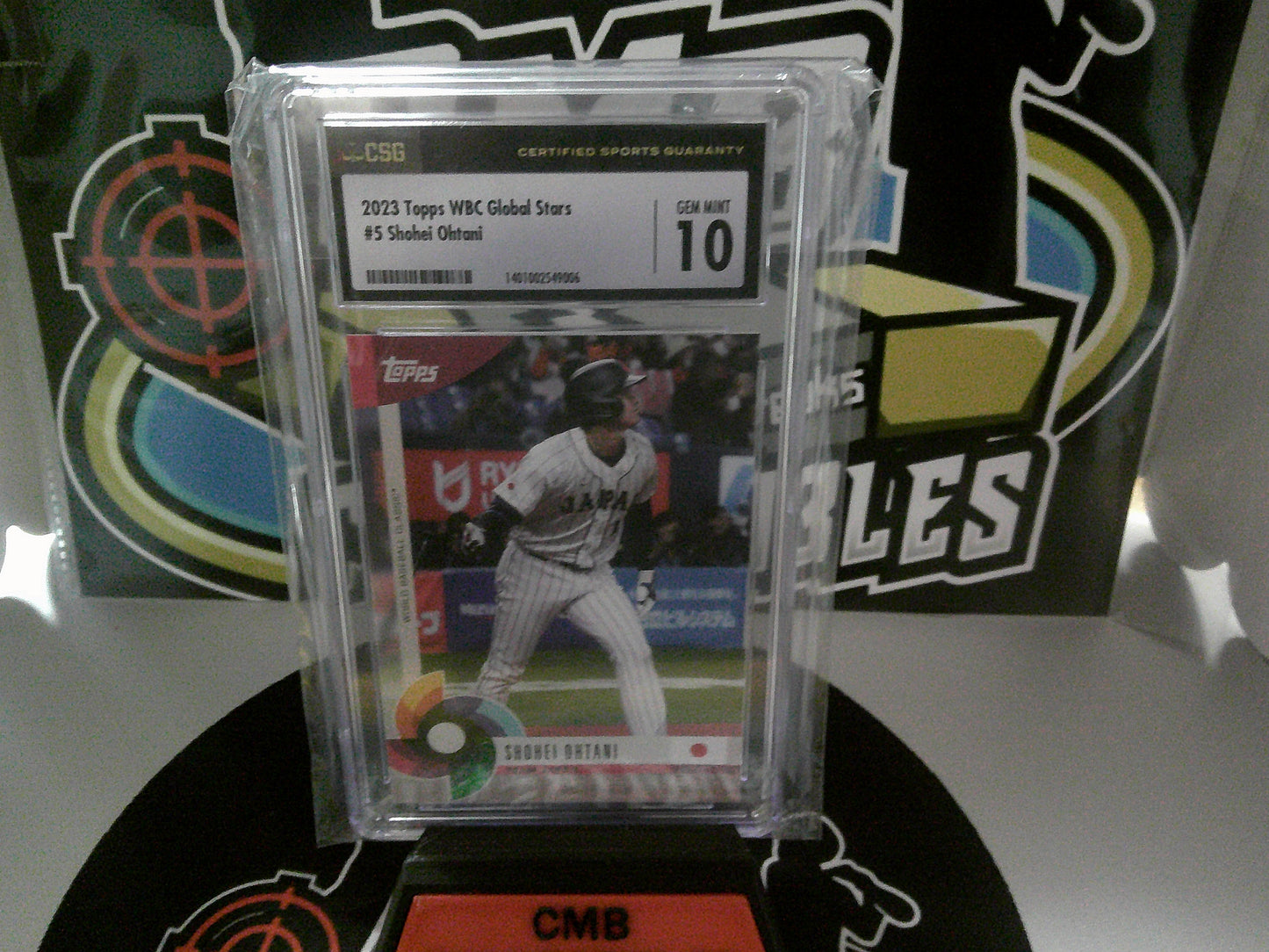 2023 Topps WBC GS Shohei Ohtani #5 Graded GEM MINT 10!