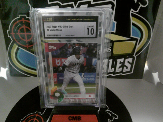 2023 Topps WBC GS Shohei Ohtani #5 Graded GEM MINT 10!