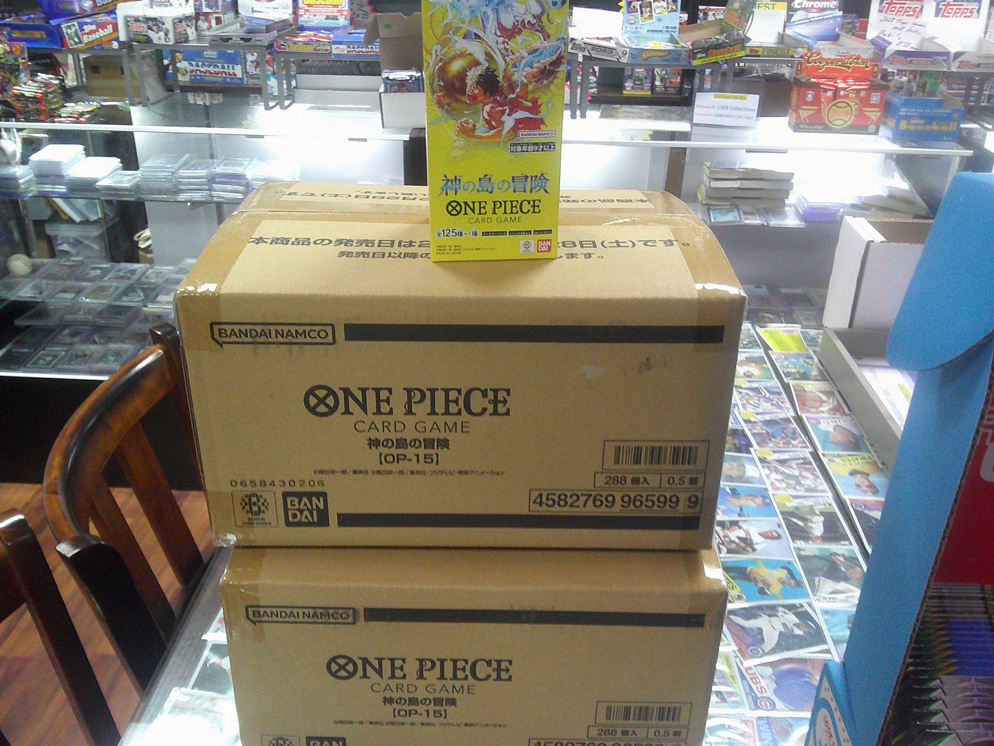 One Piece - OP15 JP Sealed Case. 12 Boxes per case. NEW.