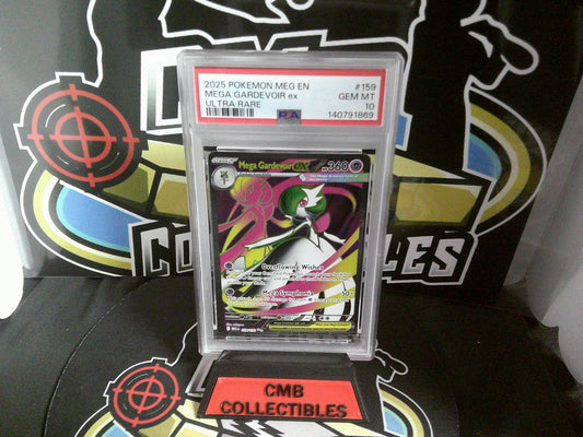 2025 Pokemon MEG EN - Mega Gardevoir EX - PSA 10.