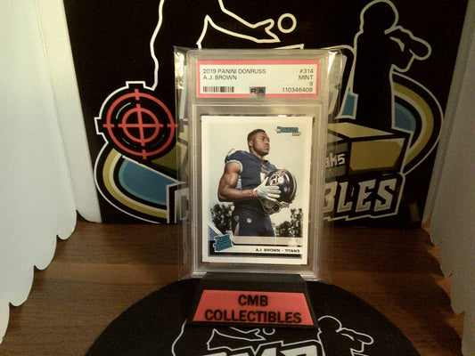 2019 Panini Donruss A.J. Brown #314 PSA 9