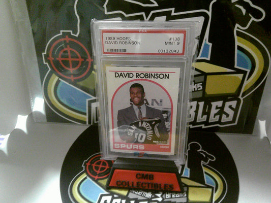 1989 Hoops #138 David Robinson - PSA 9 MT