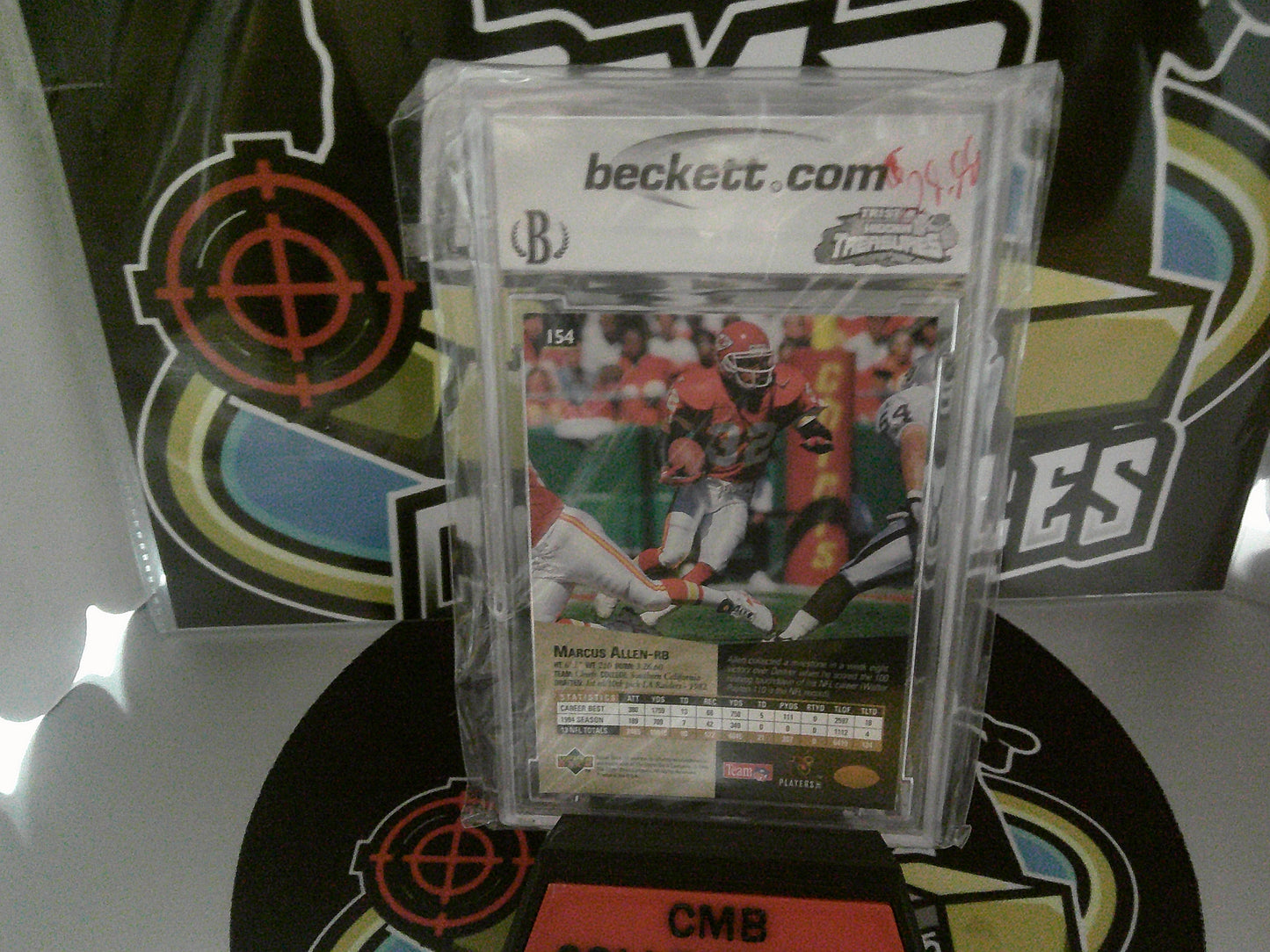 1995 SP #154 Marcus Allen - BCCG 10 MT