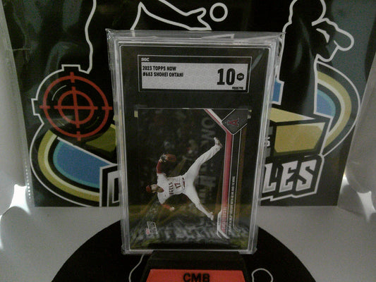 2023 Topps Now Shohei Ohtani #683 SGC 10! 1st Player 40Hr 10w!